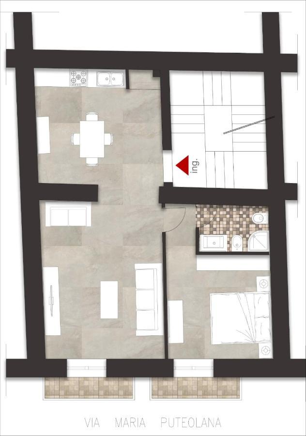 Casa Klaire Pozzuoli Apartamento Exterior foto